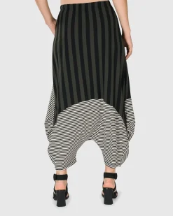 Women Alembika Plus<Urban Imperial Harem Pants, Stripes