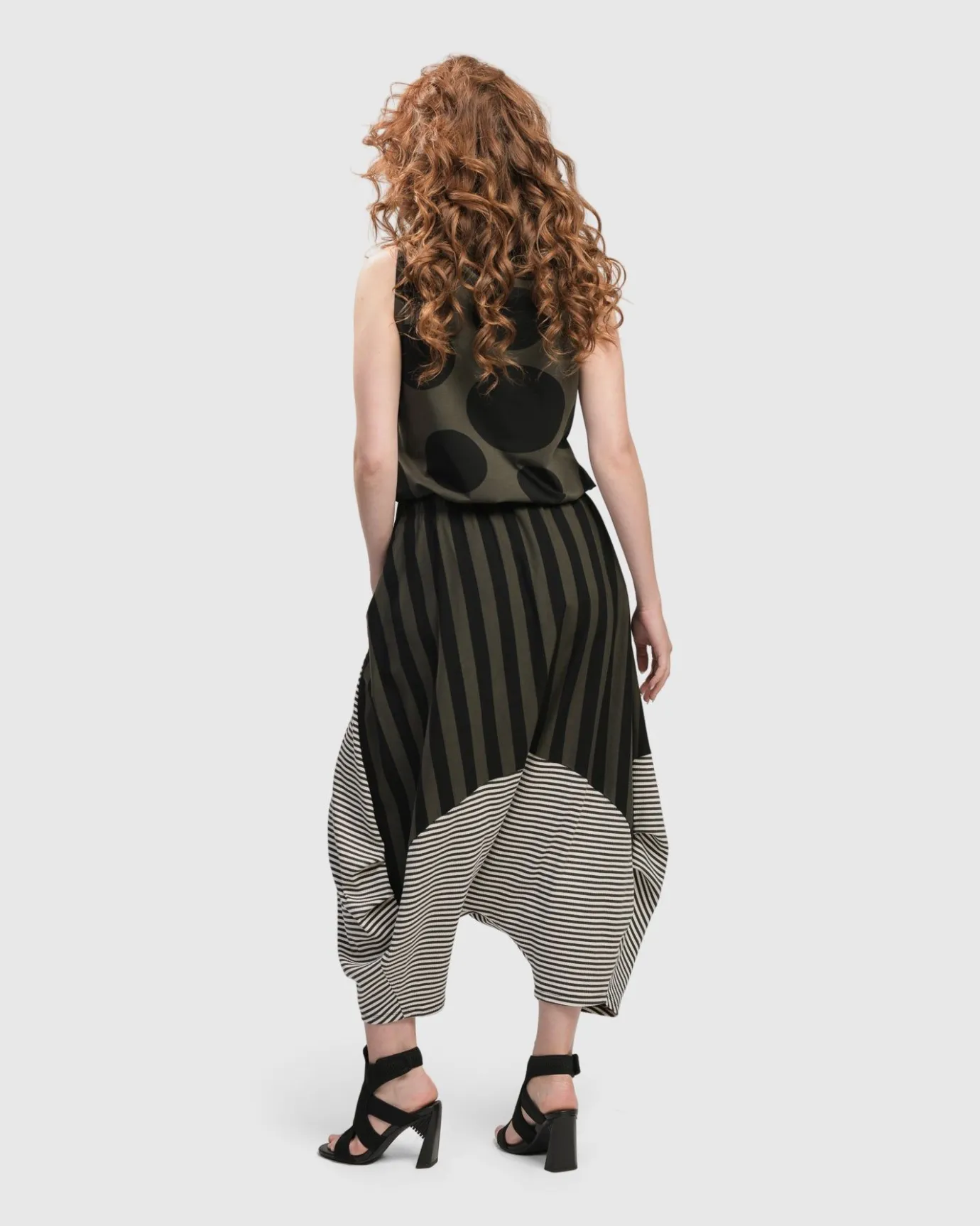 Women Alembika Plus<Urban Imperial Harem Pants, Stripes