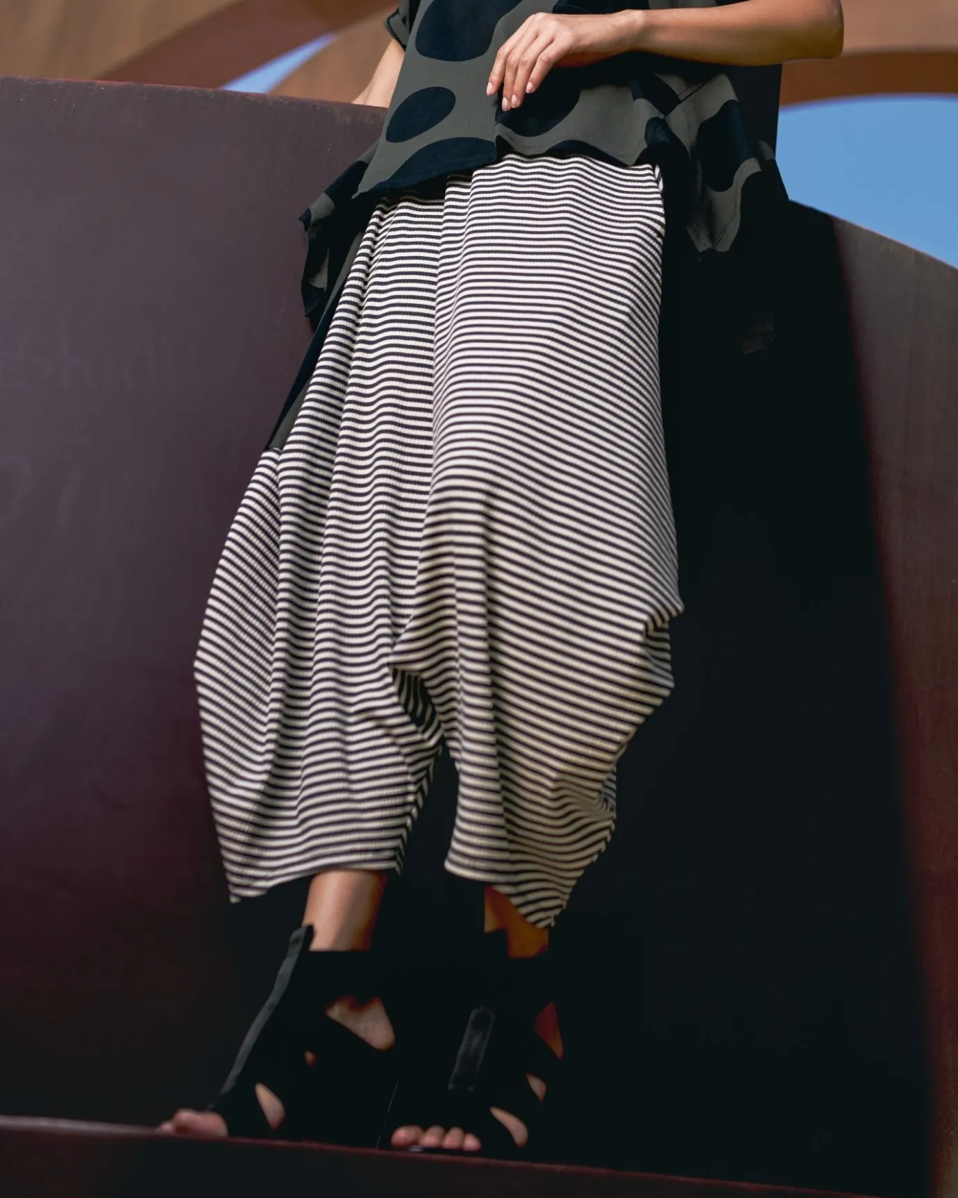 Women Alembika Pants & Skirts<Urban Imperial Harem Pants, Stripes
