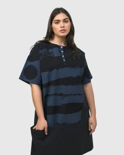 Women Alembika Dresses<Urban Ipanema Shift Dress, Navy
