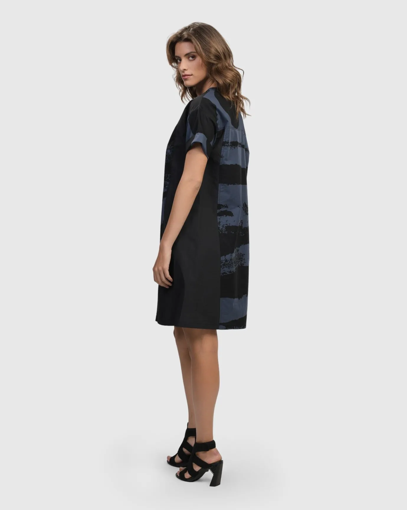 Women Alembika Dresses<Urban Ipanema Shift Dress, Navy