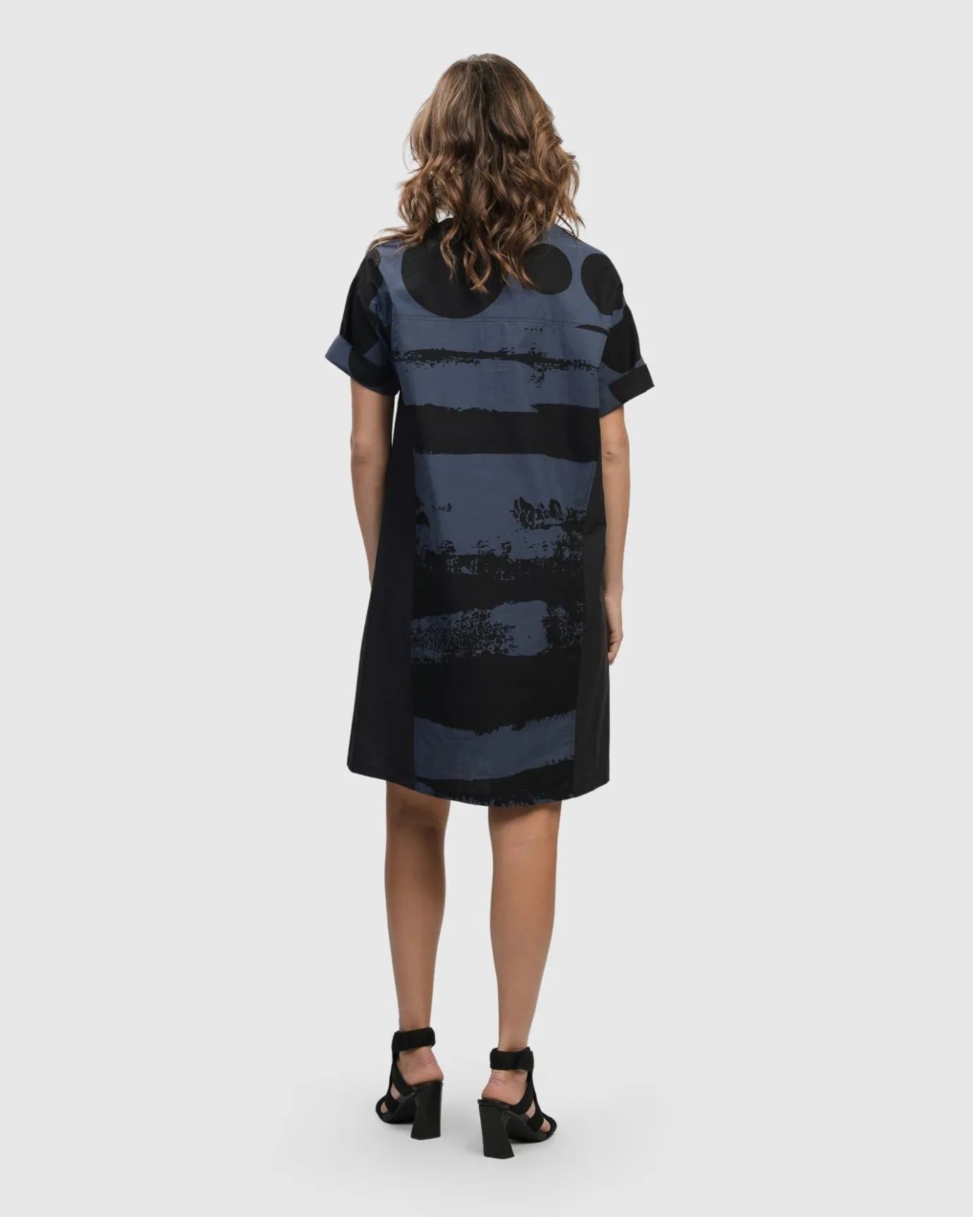 Women Alembika Dresses<Urban Ipanema Shift Dress, Navy