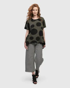 Women Alembika Plus<Urban Kiki Relaxed Top, Khaki