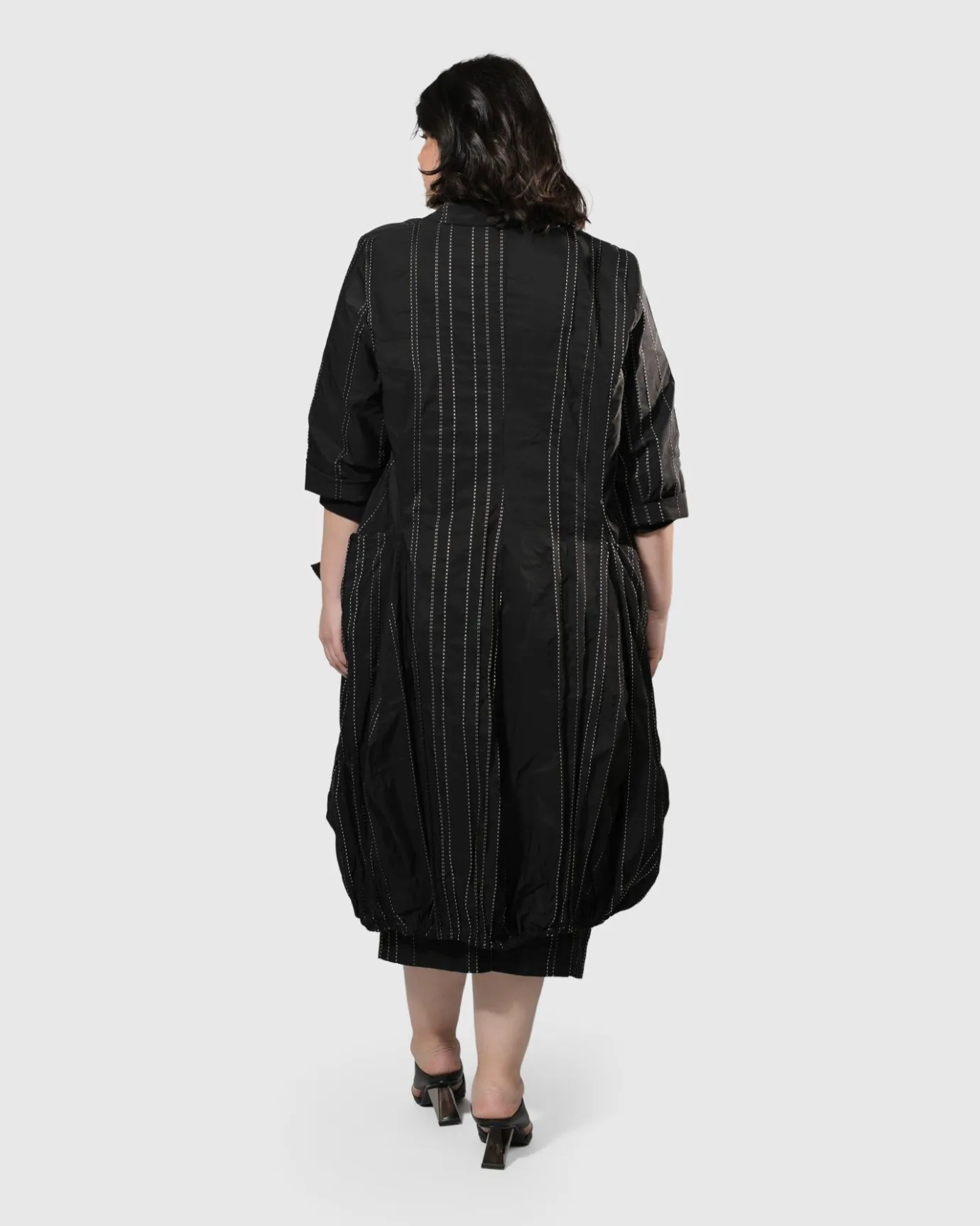 Women Alembika Plus<Urban Kylie Topstitched Blazer, Trails