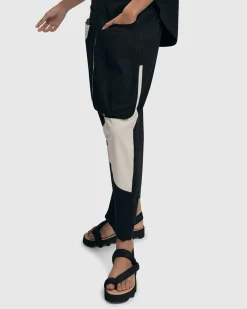Women Alembika Pants & Skirts<Urban Lennon Pocket Pants, Black