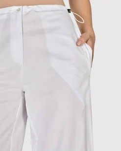 Women Alembika Plus<Urban Ludlow Cargo Pants, White