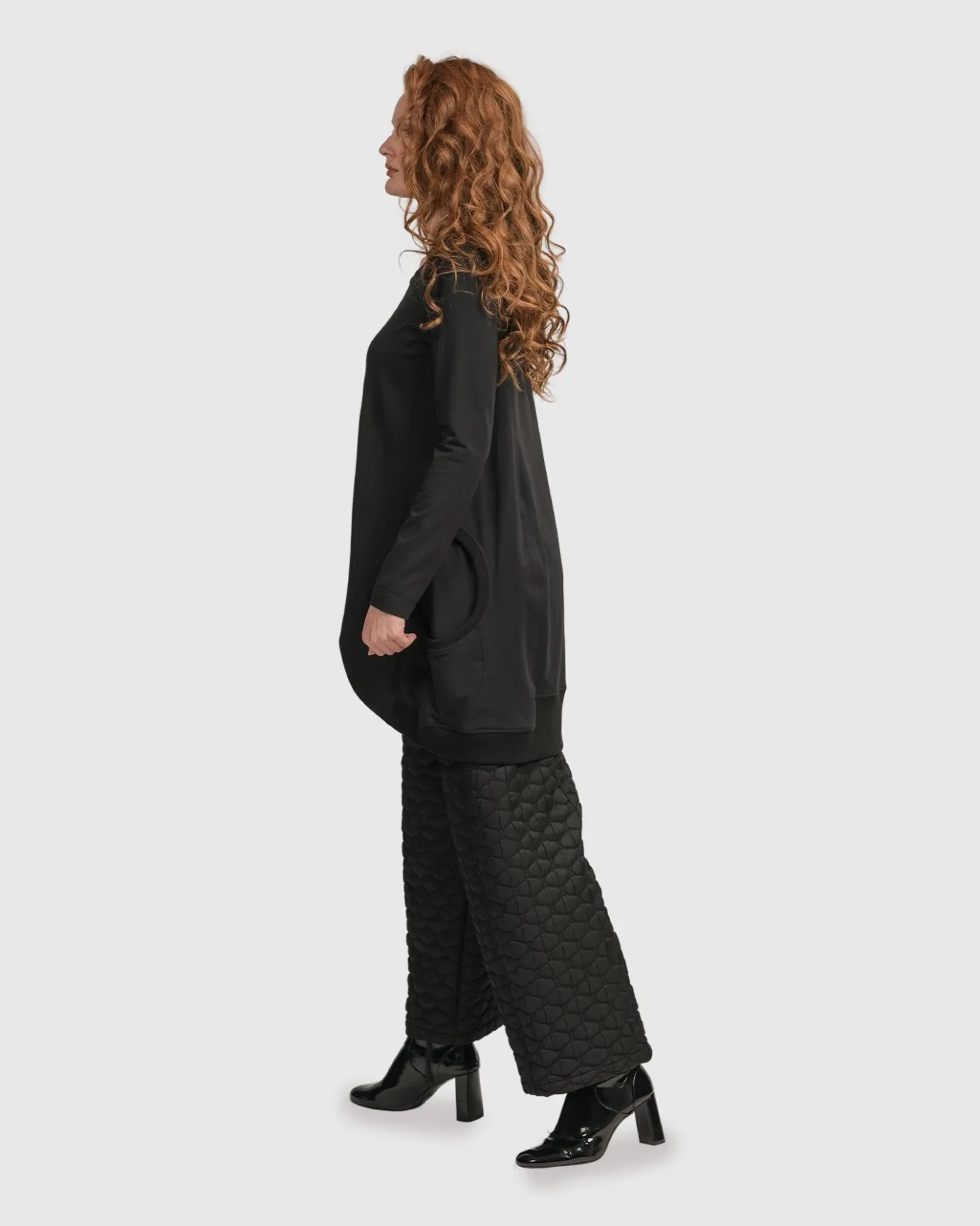 Women Alembika Plus<Urban Maestro Top, Black