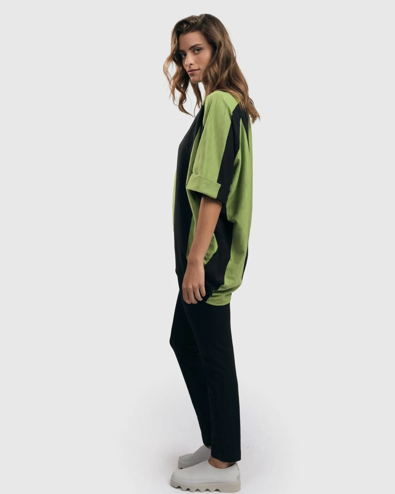 Women Alembika Plus<Urban Metropolitan Slim Trousers, Black
