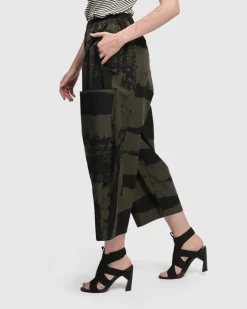 Women Alembika Plus<Urban Origami Barrel Pants, Khaki