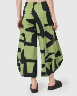 Women Alembika Pants & Skirts<Urban Ripley Punto Pants, Green Marker