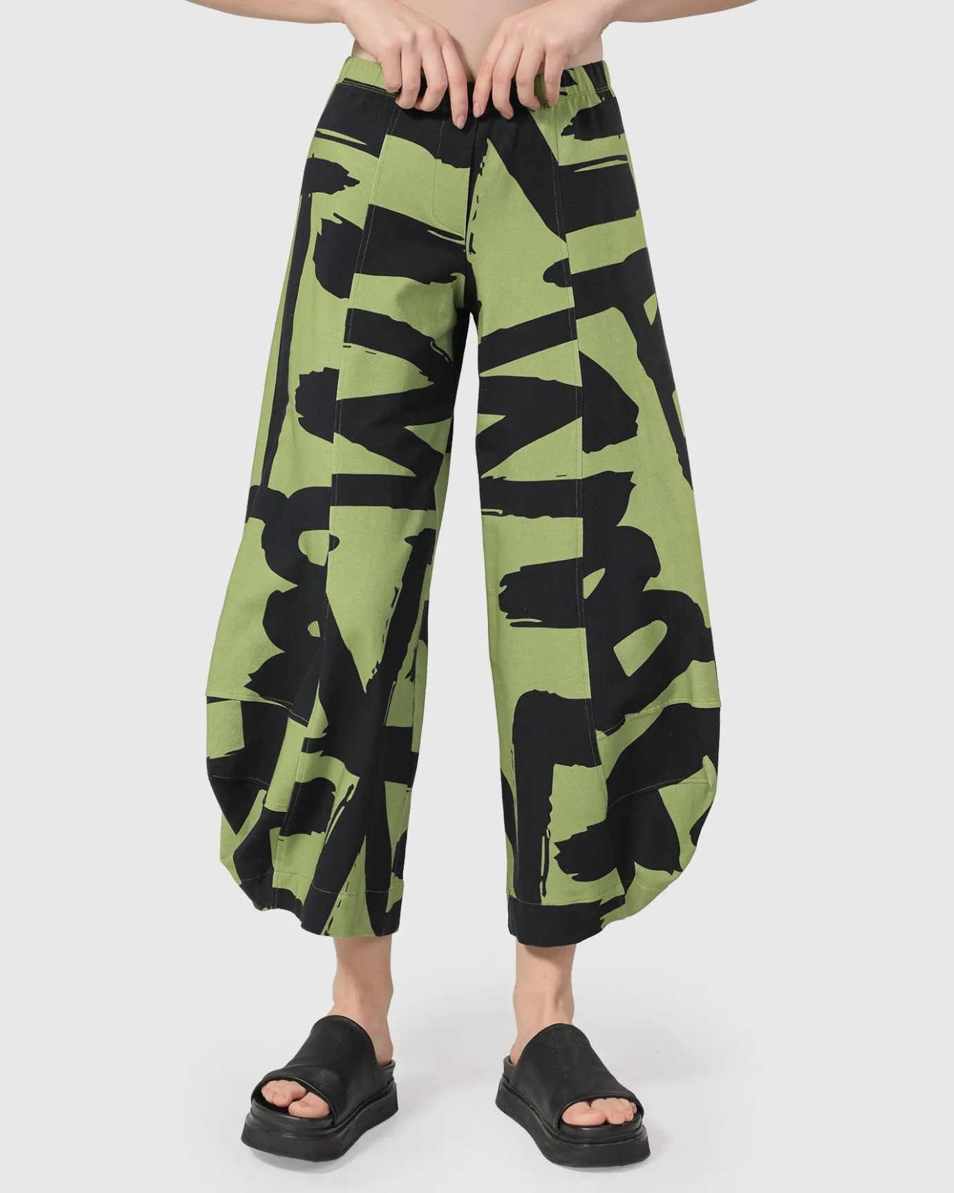 Women Alembika Pants & Skirts<Urban Ripley Punto Pants, Green Marker