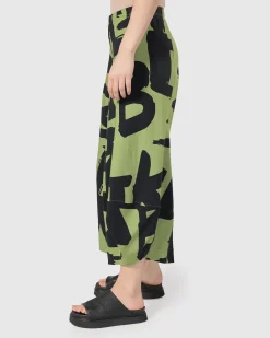 Women Alembika Plus<Urban Ripley Punto Pants, Green Marker