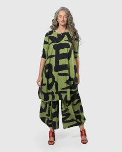 Women Alembika Plus<Urban Ripley Punto Pants, Green Marker