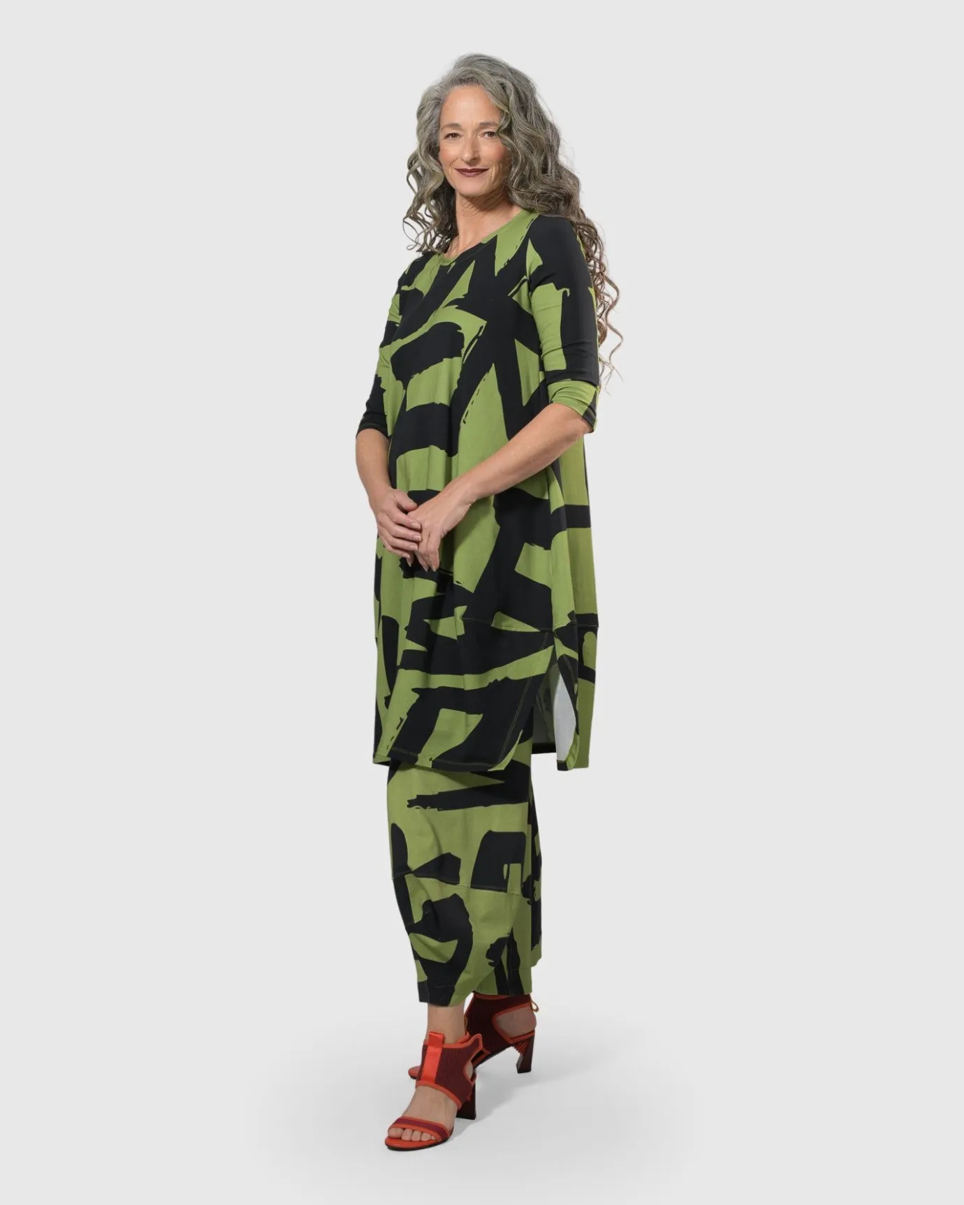 Women Alembika Plus<Urban Ripley Punto Pants, Green Marker