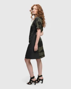 Women Alembika Dresses<Urban Sapporo Shift Dress, Khaki