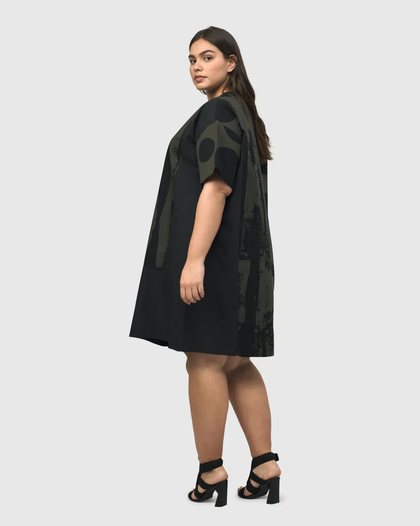 Women Alembika Dresses<Urban Sapporo Shift Dress, Khaki