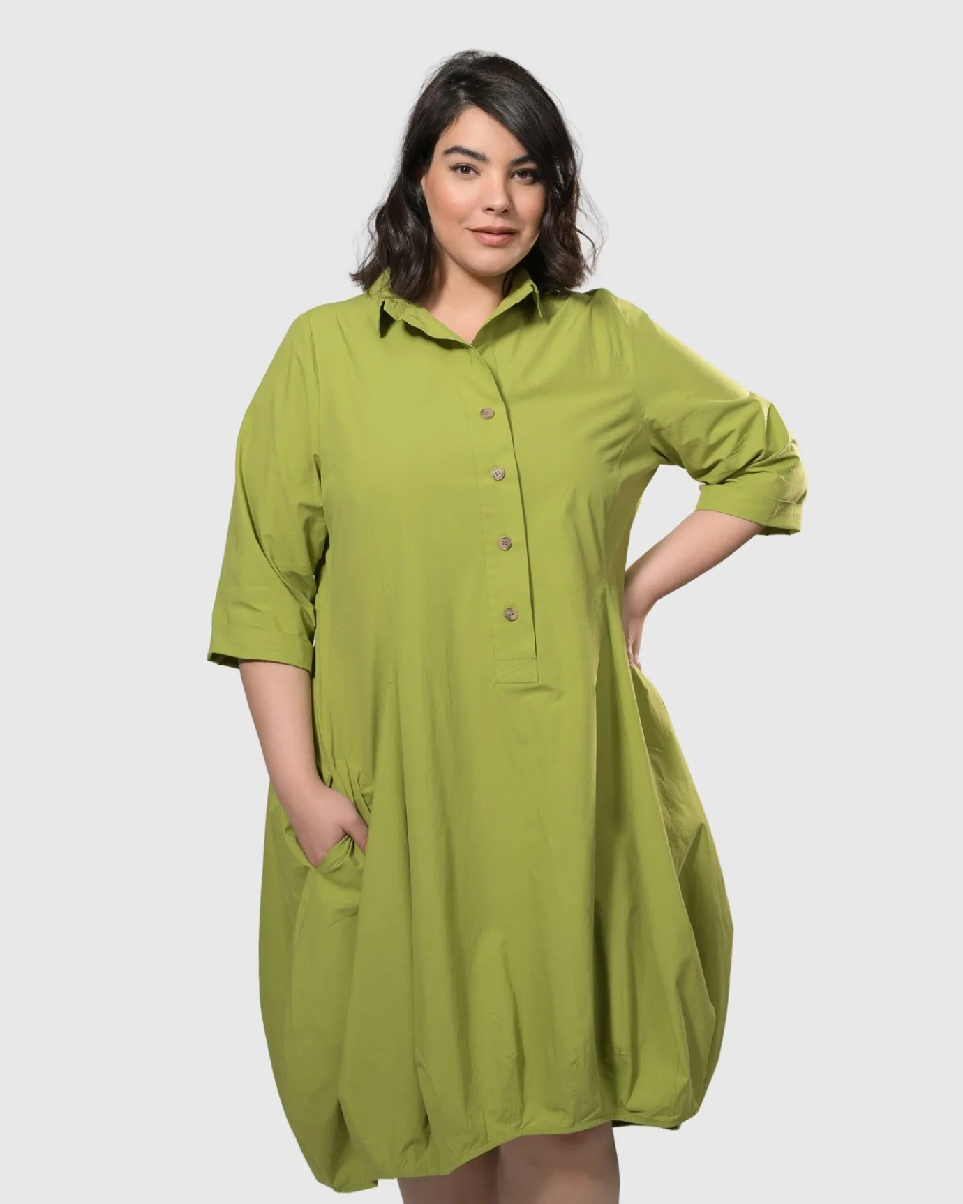 Women Alembika Dresses<Urban Sheridan Wonderful Dress, Green