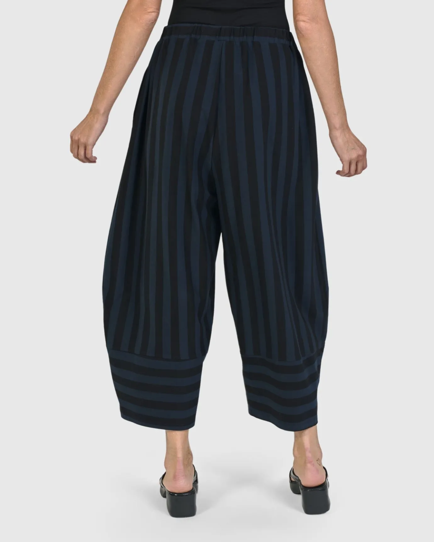 Women Alembika Plus<Urban Skyfall Lantern Pants, Navy