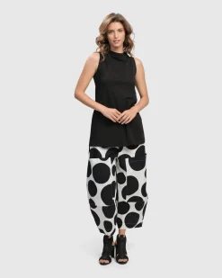 Women Alembika Tops & Tunics<Urban Sleeveless Mockneck Top, Black