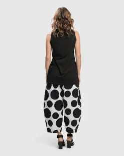 Women Alembika Tops & Tunics<Urban Sleeveless Mockneck Top, Black