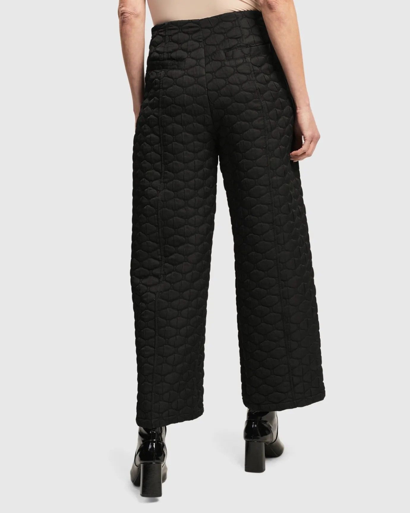 Women Alembika Pants & Skirts<Urban Soft Punk Culottes, Black