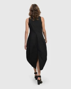 Women Alembika Plus<Urban Soho Sleeveless Cocoon Dress, Black