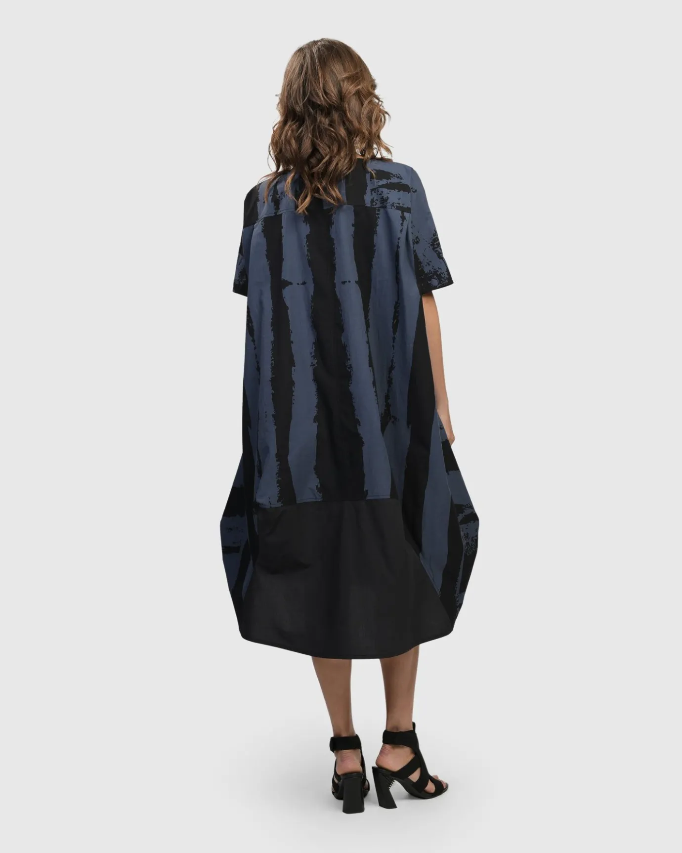 Women Alembika Dresses<Urban Streets Muumuu Dress, Navy