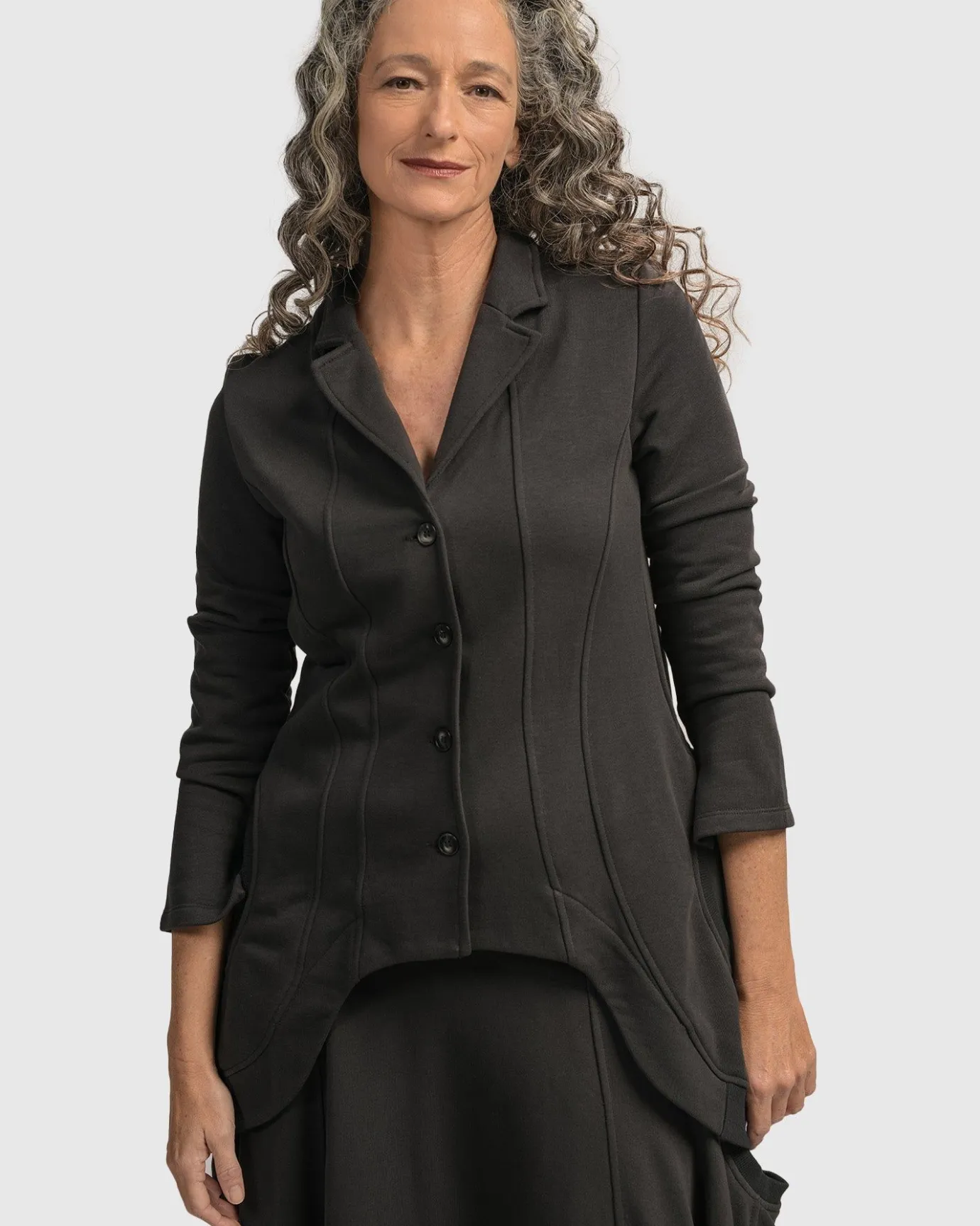Women Alembika Jackets<Urban Strut Ms Jacket, Black