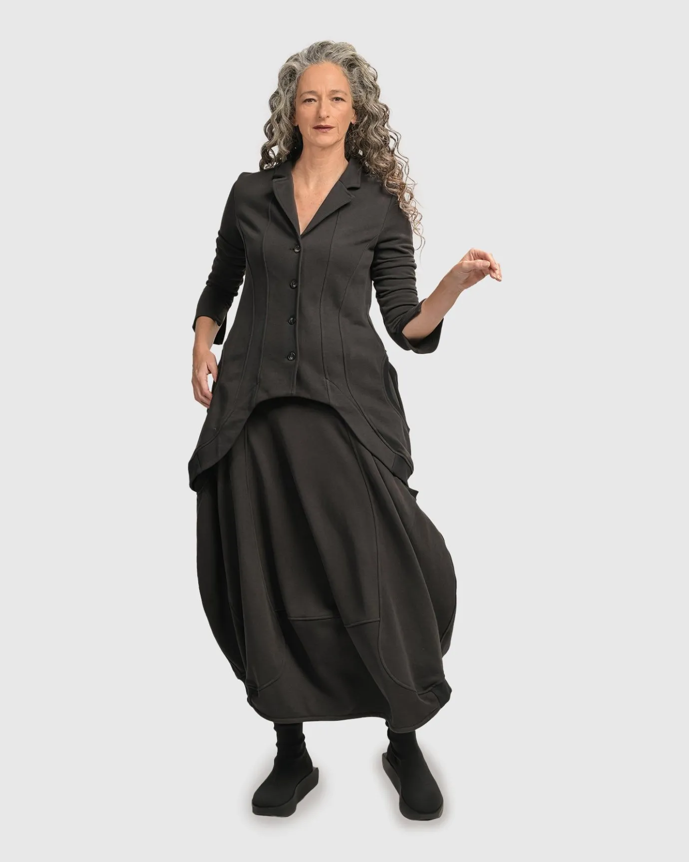 Women Alembika Jackets<Urban Strut Ms Jacket, Black