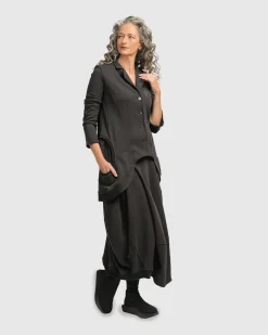 Women Alembika Jackets<Urban Strut Ms Jacket, Black