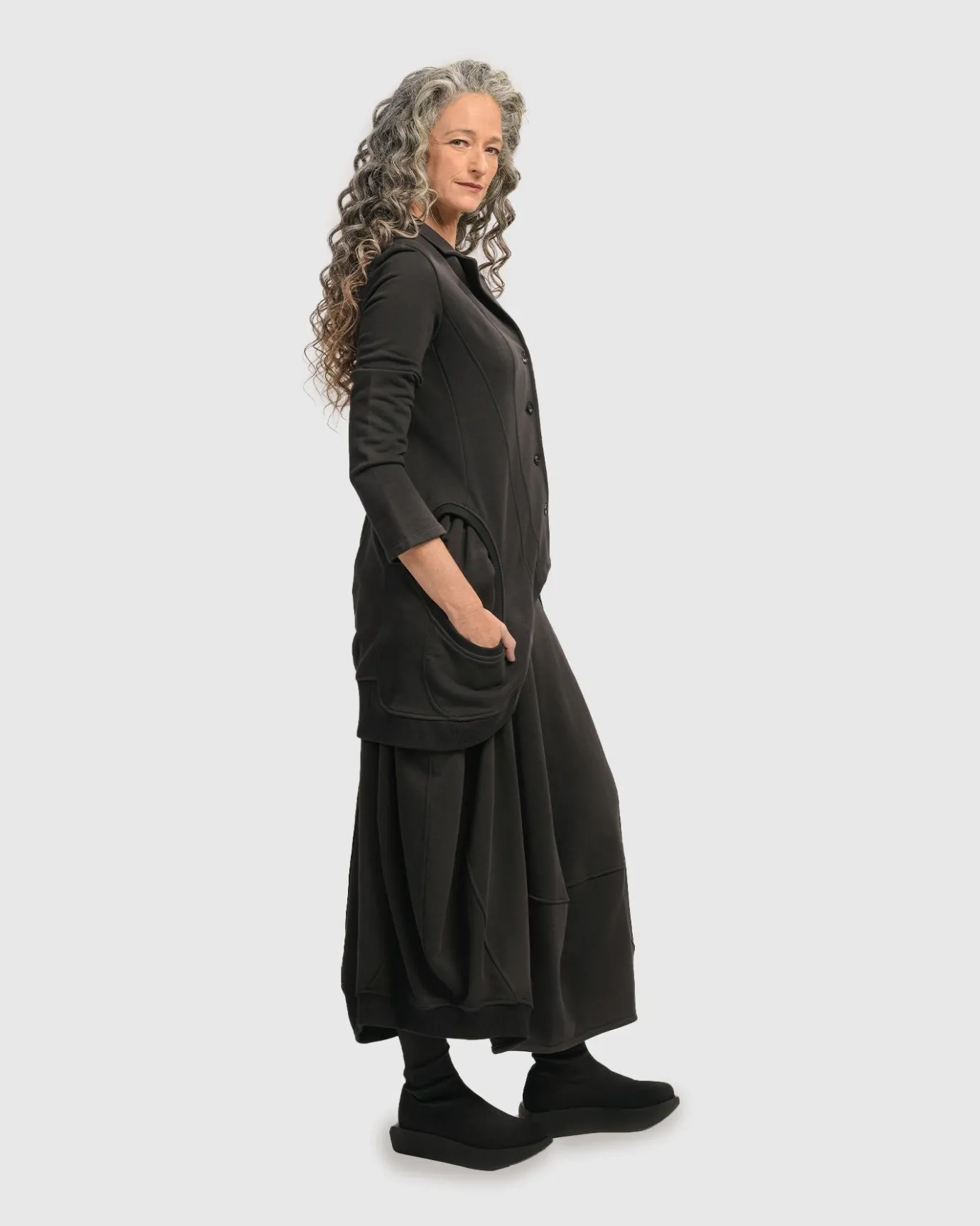 Women Alembika Jackets<Urban Strut Ms Jacket, Black