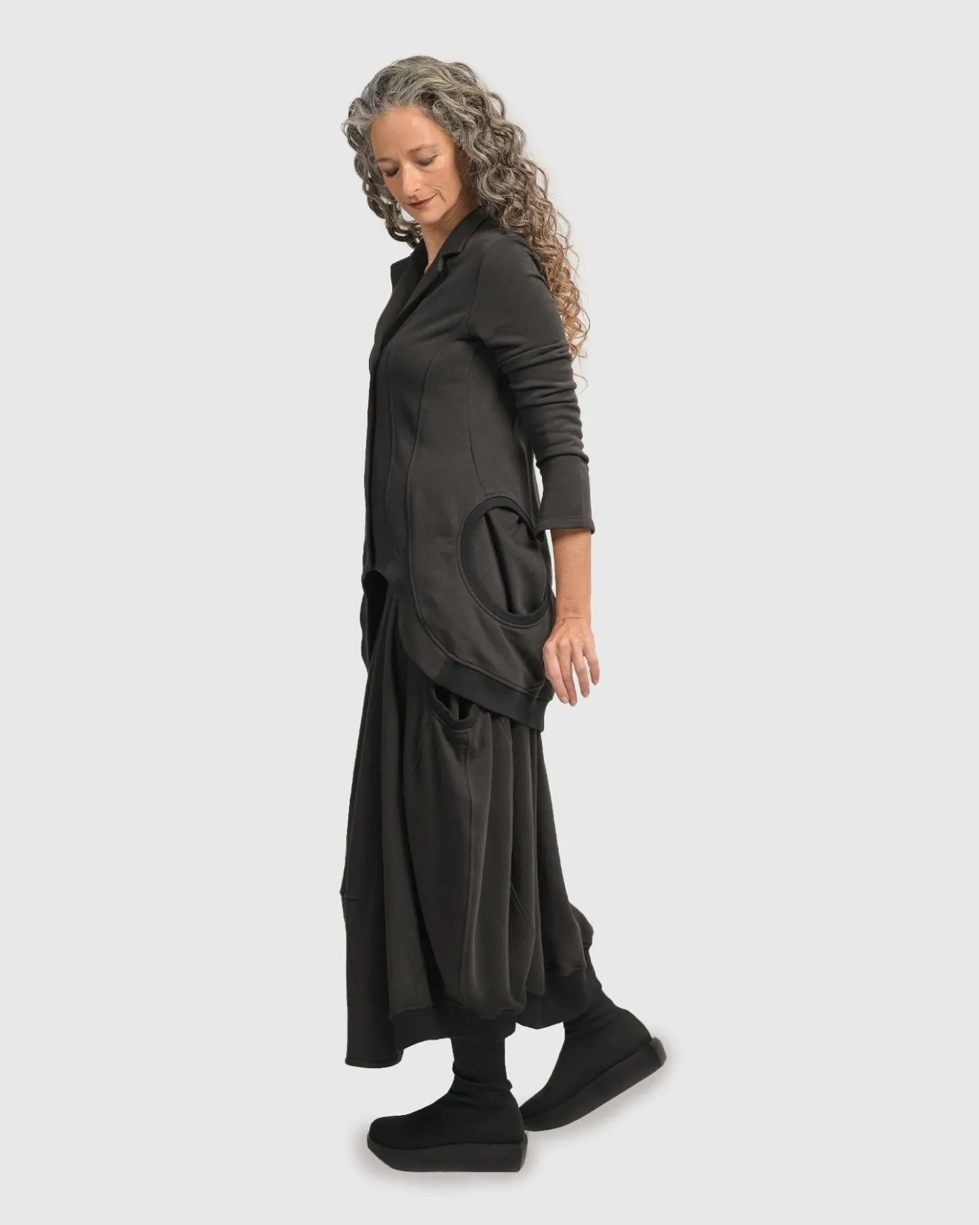 Women Alembika Jackets<Urban Strut Ms Jacket, Black