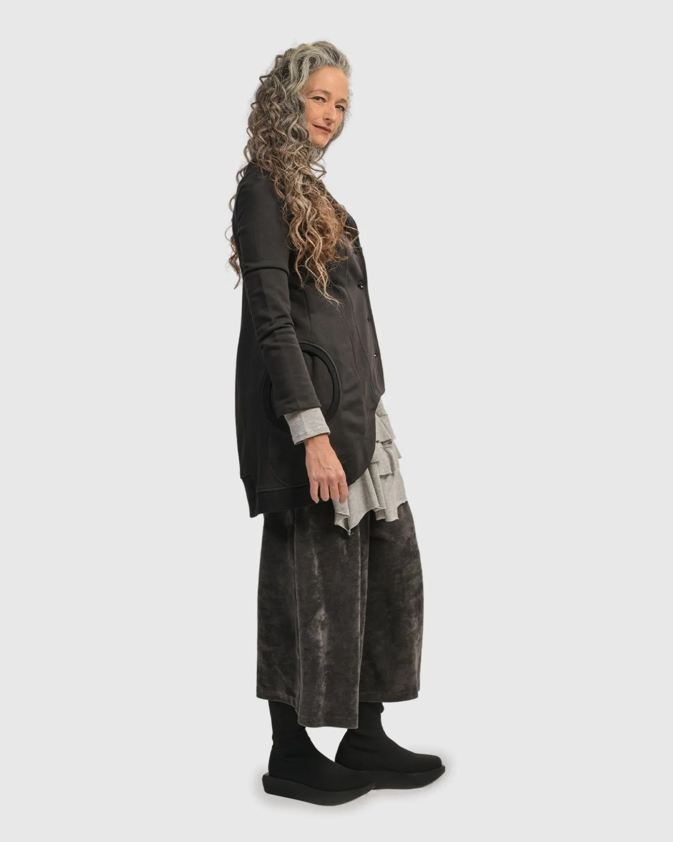 Women Alembika Plus<Urban Strut Ms Jacket, Black