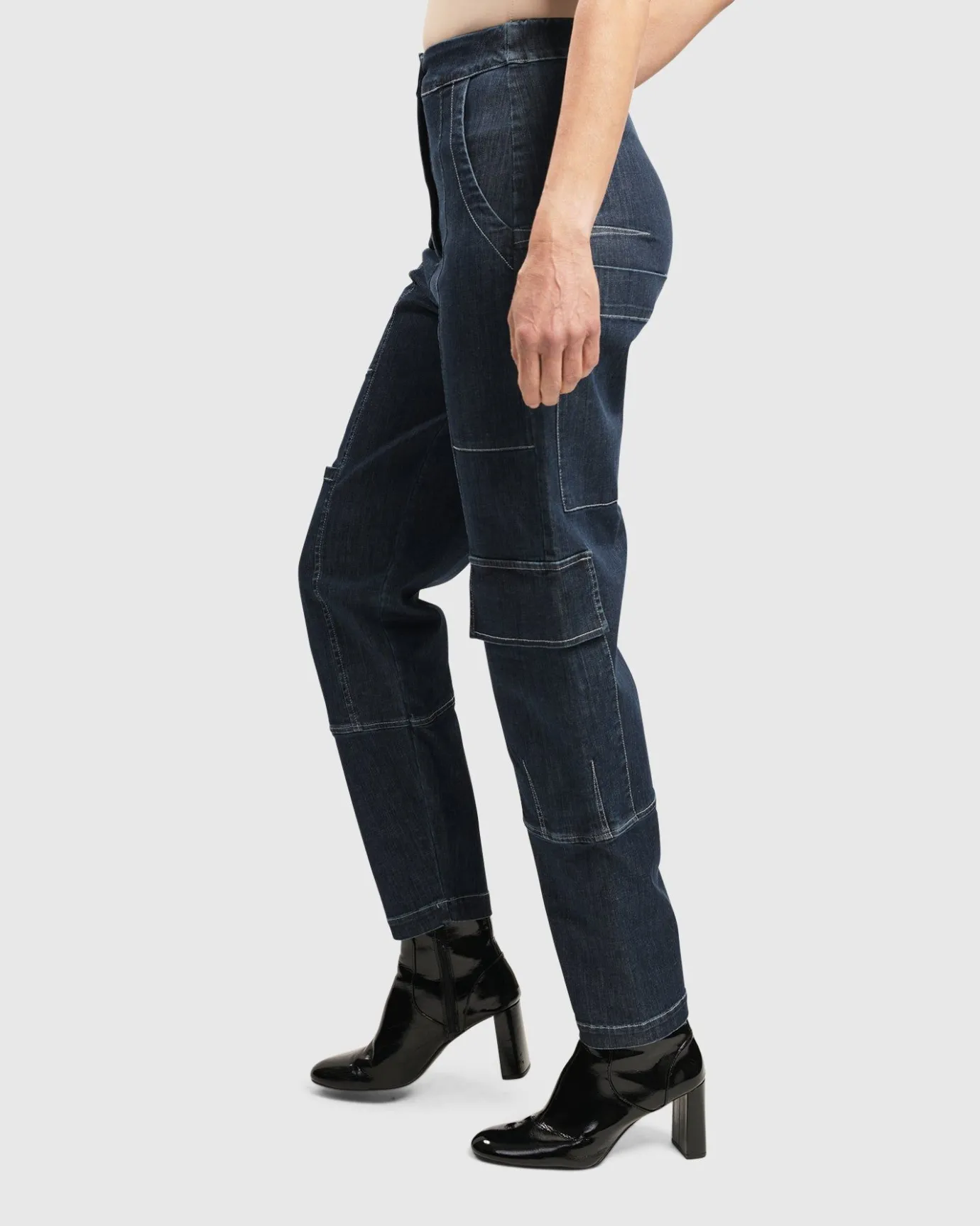 Women Alembika Plus<Urban Strut Pants, Denim