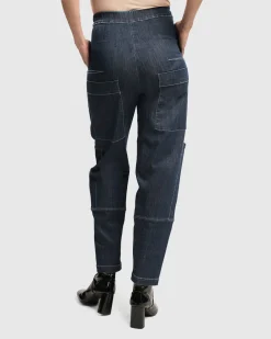 Women Alembika Plus<Urban Strut Pants, Denim