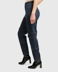 Women Alembika Pants & Skirts<Urban Strut Pants, Denim