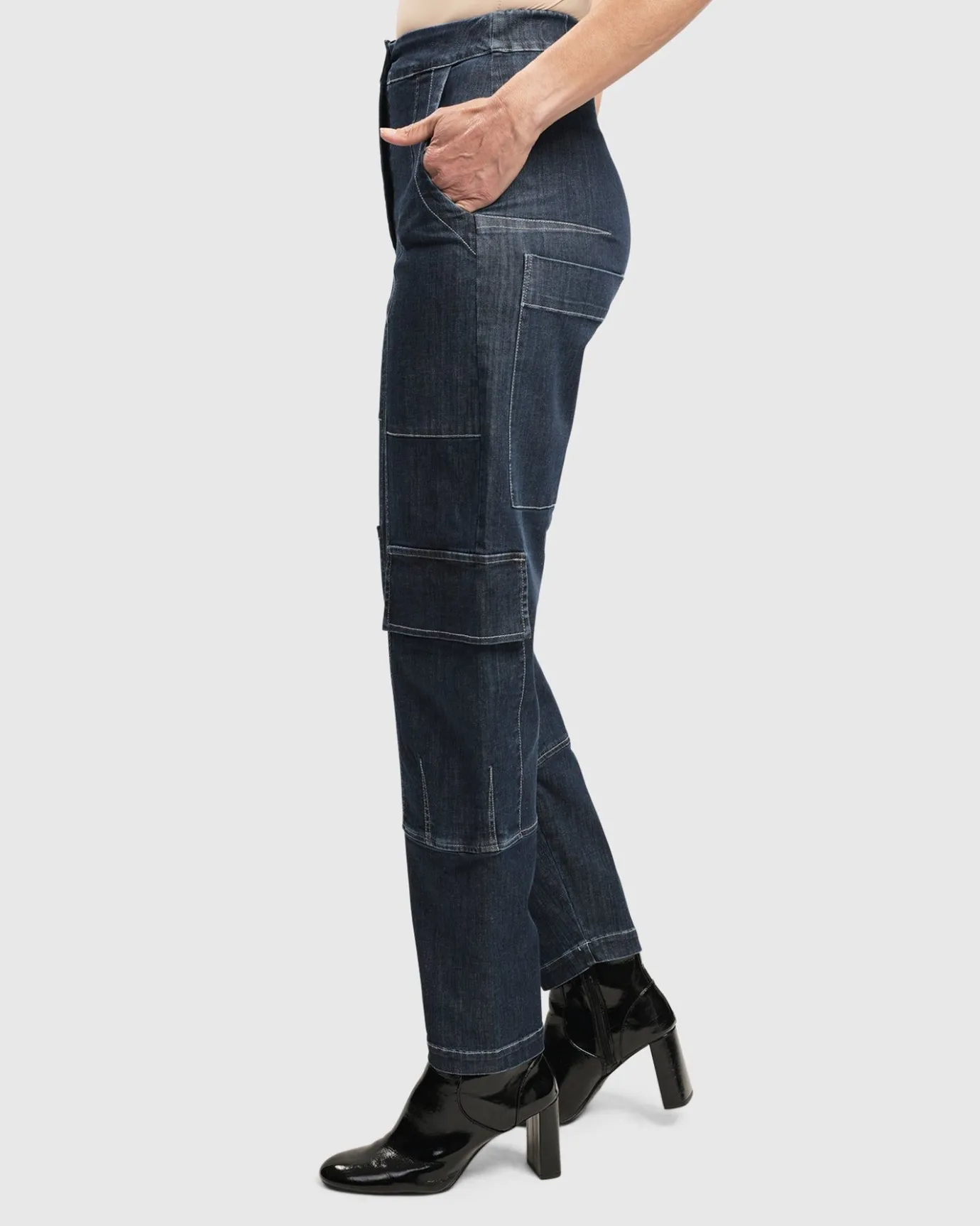 Women Alembika Pants & Skirts<Urban Strut Pants, Denim