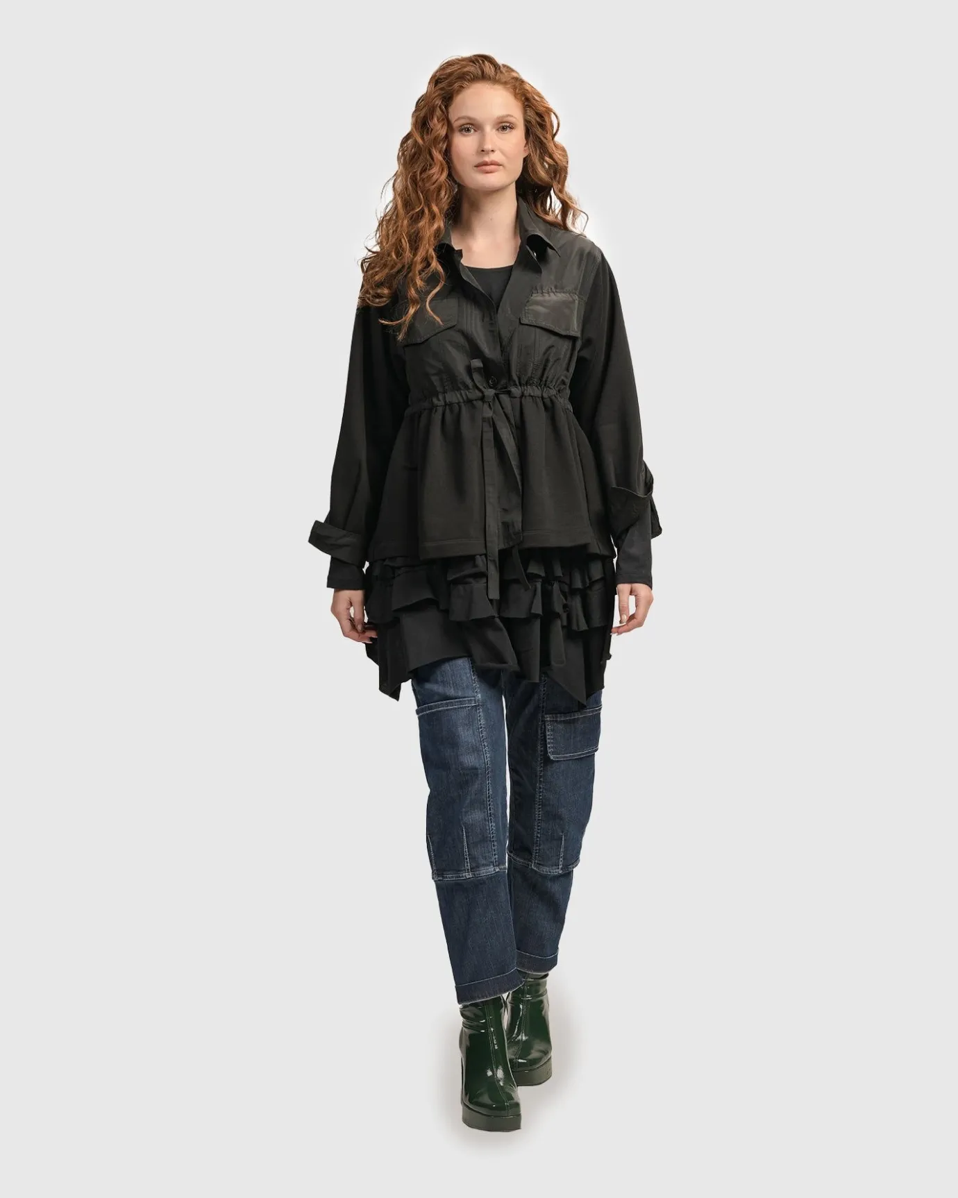 Women Alembika Jackets<Urban Strut Poker Jacket, Black