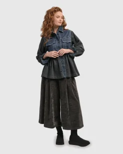 Women Alembika Plus<Urban Strut Ruched Jacket, Denim