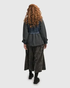 Women Alembika Plus<Urban Strut Ruched Jacket, Denim