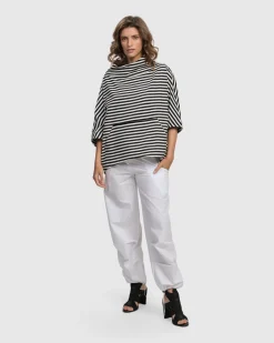 Women Alembika Tops & Tunics<Urban Trekker Sweatshirt, Black