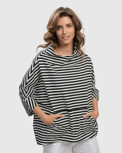 Women Alembika Plus<Urban Trekker Sweatshirt, Black
