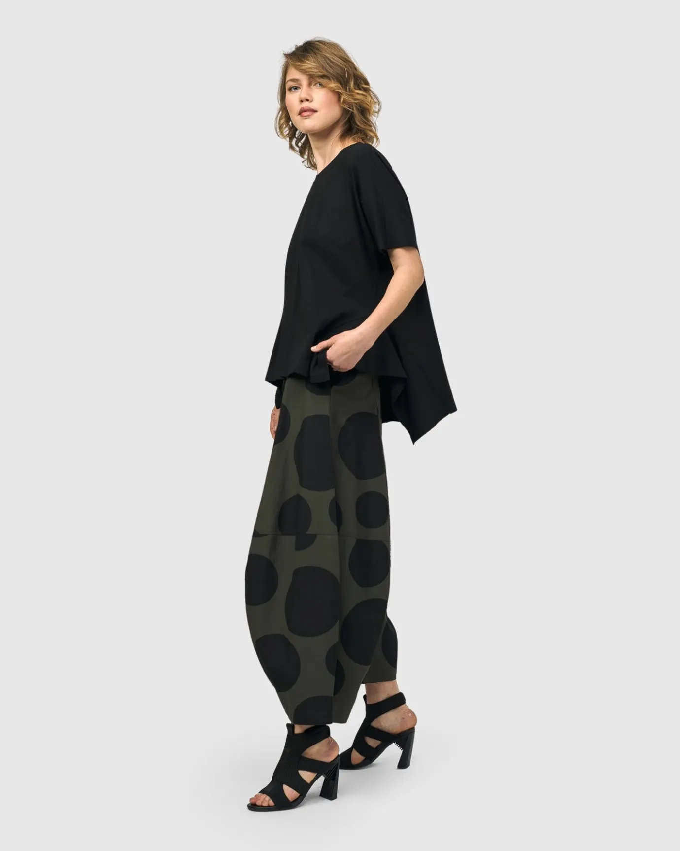 Women Alembika Tops & Tunics<Urban Yamamoto Relaxed Top, Black