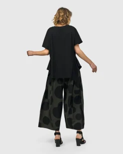 Women Alembika Plus<Urban Yamamoto Relaxed Top, Black
