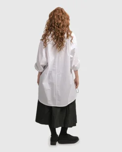 Women Alembika Tops & Tunics<Urban Zen Tunic Top, White