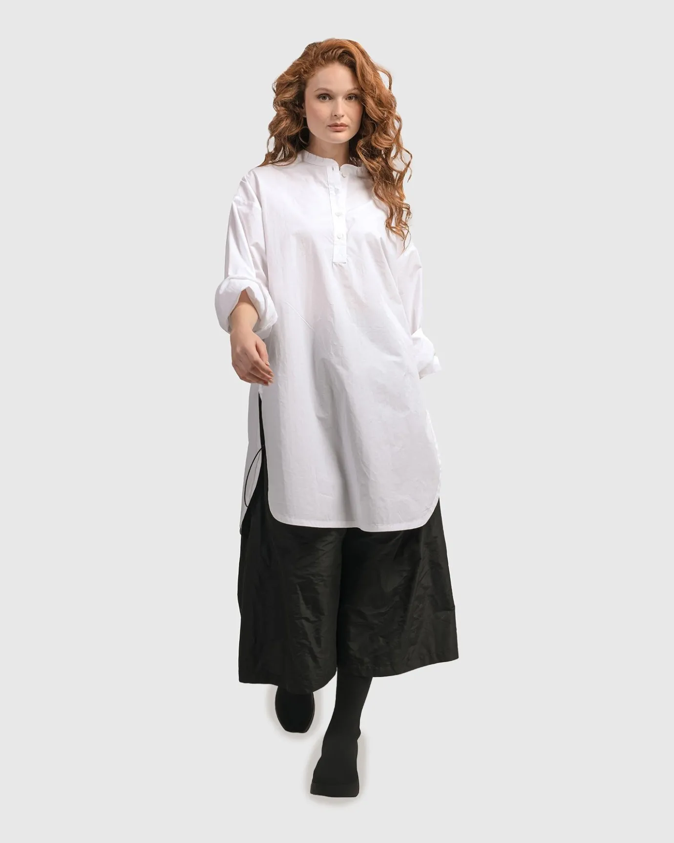 Women Alembika Tops & Tunics<Urban Zen Tunic Top, White