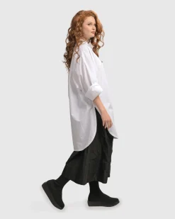 Women Alembika Plus<Urban Zen Tunic Top, White