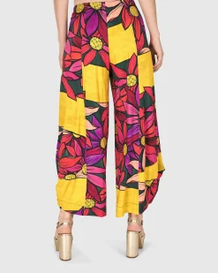 Women Alembika Plus<Wildflower Punto Pants, Bouquet