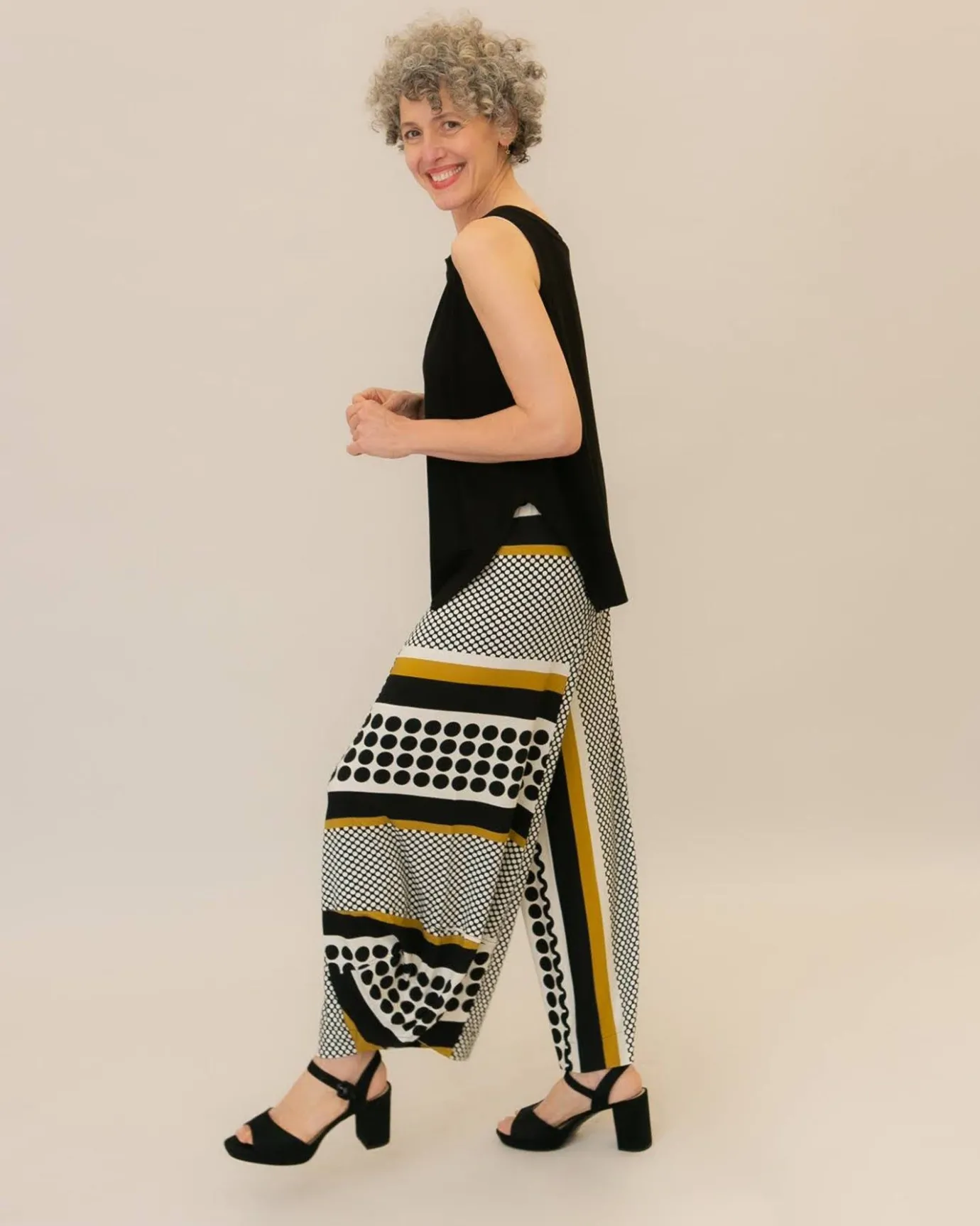 Women Alembika Plus<Willa Punto Pants, Circles