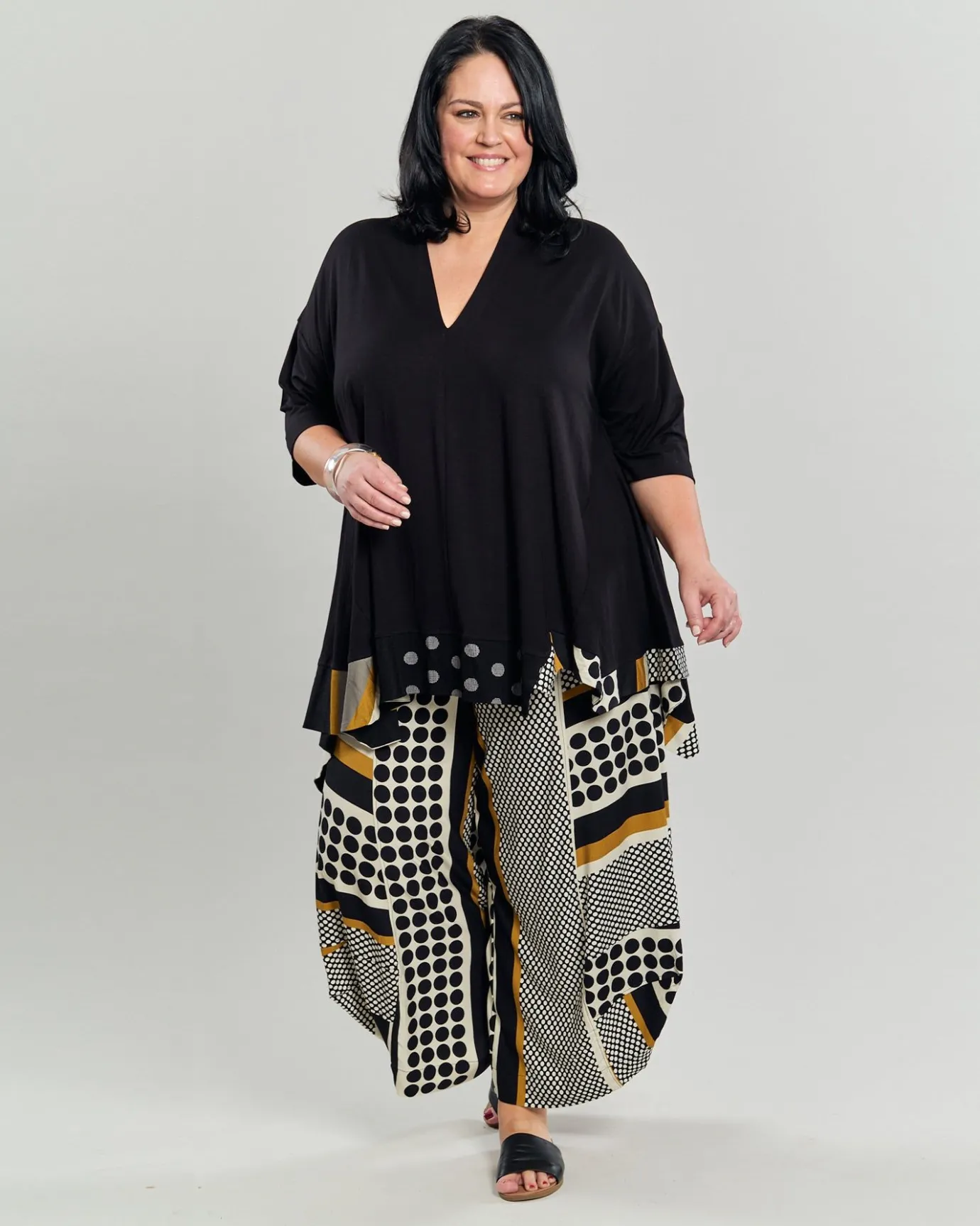 Women Alembika Plus<Willa Punto Pants, Circles